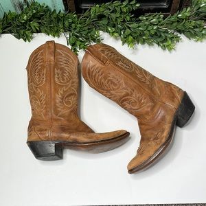 Durango Western Leather Boot Cowboy Sz 7.5